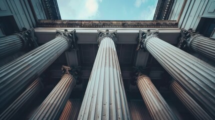 Government building, symbolizing the public sector.
