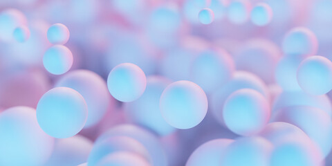 3d abstract sphere object background.3d rendering
