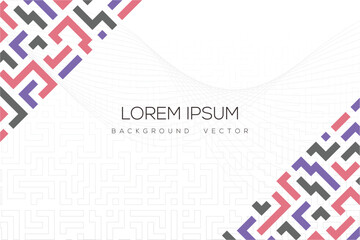 Obraz premium Vector background illustration modern design Premium