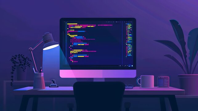 Frontend web development: detailed java and java script code for website creation - A programming concept showcase