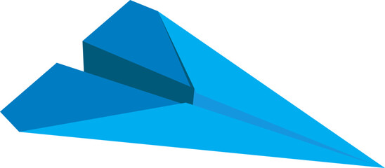 Origami Airplane Illustration
