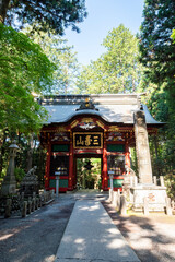 三峯神社随身門　埼玉県秩父市