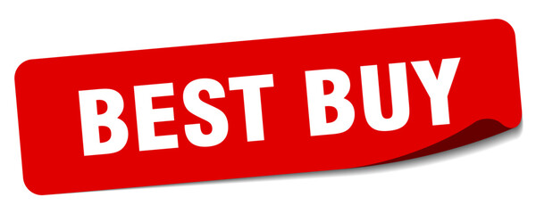 best buy sticker. best buy label