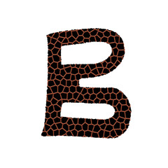 English font Alphabet design 