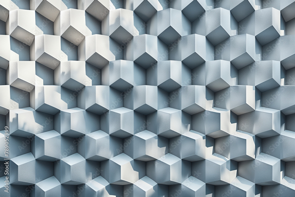 Poster abstract 3d pattern. brutalist style. background image. created with generative ai technology.