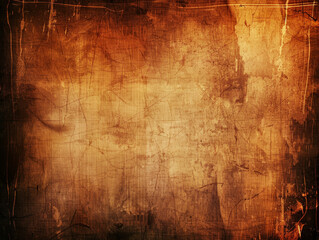 Rustic grunge background with a rich mix of brown and orange hues.