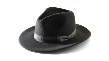 black hat isolated on white