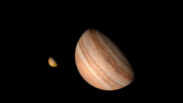 IO. The moon of Jupiter 4k