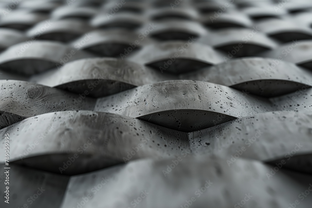 Poster abstract 3d pattern. brutalist style. background image. created with generative ai technology.
