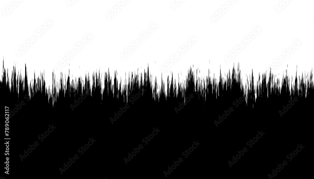 Poster Abstract grunge dissolve style overlay with a transparent background. Png overlay background