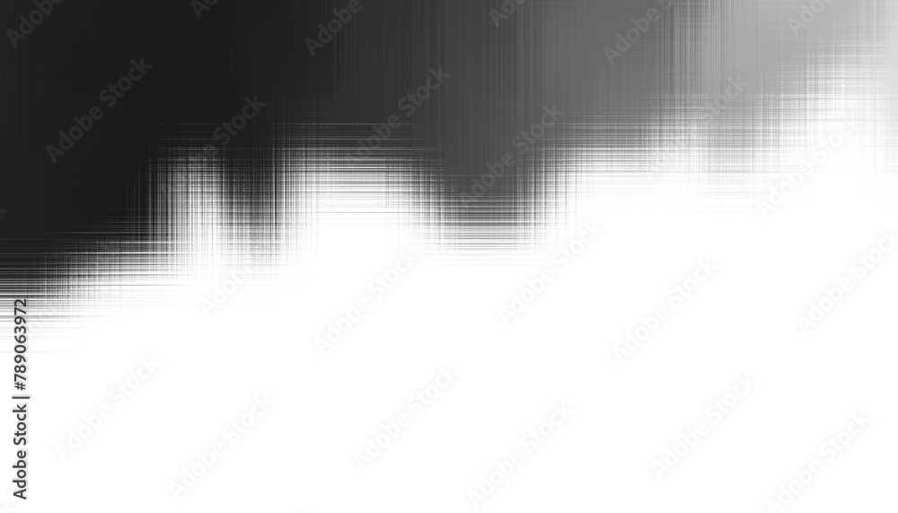 Aufkleber Modern abstract overlay transparent background texture with layers of black and gray transparent material in grunge lines in random geometric