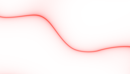 Wave red lines background. Flowing curved smoke lines. Template for banner, flyer, brochure, presentation. Png overlay illustration.