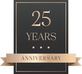 Anniversary label