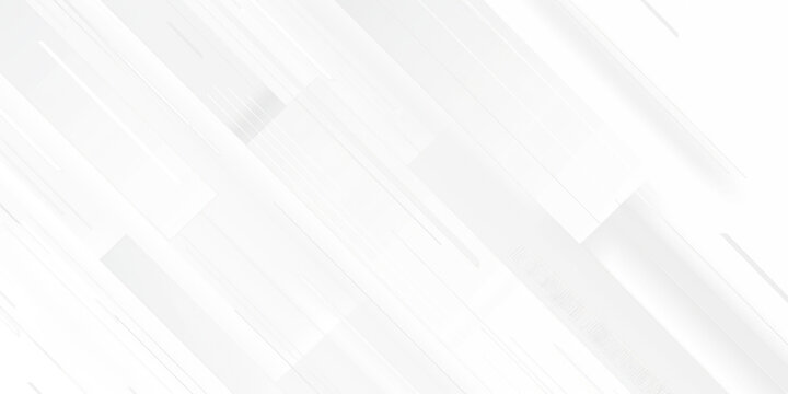 white geometric modern technology design background isolated on white or transparent png