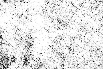 Vector texture overlay creat grunge effect. Black and white abstract background.