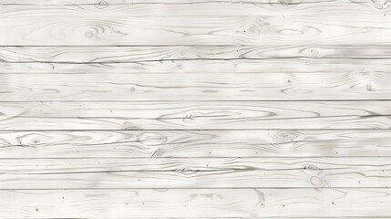 Seamless wood planks texture Vintage white painted and softly weared tileable white wooden background flatlay top view : Generative AI - obrazy, fototapety, plakaty