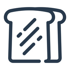 Bread Creations Bakery Vector Icon Illustration