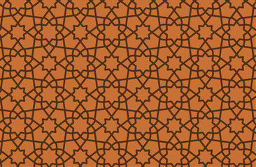 Fototapeta premium geometric pattern background design graphic vector, editable stroke