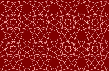 Obraz premium geometric pattern background design graphic vector, editable stroke