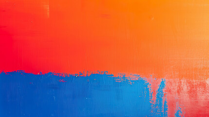 perfect smooth red blue and orange background