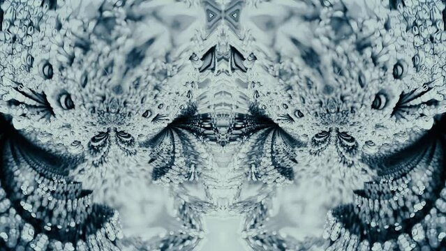Light Crystallized Hypnotic Background