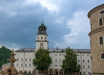 Fototapeta na wymiar Very famous Salzburg Museum of Austria