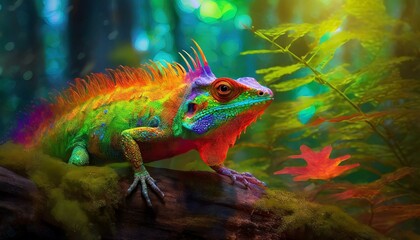 Jungle species in colour grading 