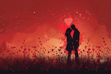 Valentine's Day Art and Love Symbols: Showcasing Emotional and Psychological Bond Power Through Creative 3D Designs