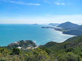 Scenic Vista of Cape Collinson on Hong Kong Island