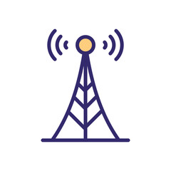 Antenna vector icon