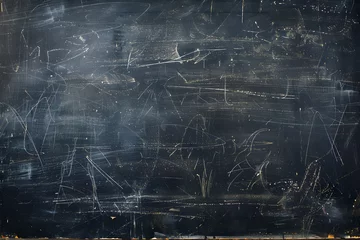 Foto op Plexiglas Chalk black board blackboard chalkboard background © john