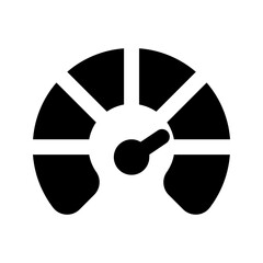 performance glyph icon