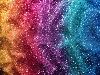 Fototapeta premium Grainy gradients with vibrant bright colors
