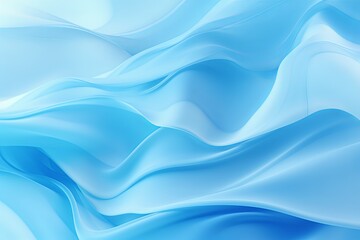 Icy Blue Abstract Color Flow Wallpapers: Streaming Backdrop Harmony - obrazy, fototapety, plakaty