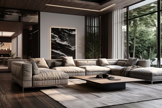 Luxury Real Estate Modern Grain Texture Banners: Captivating Designs for Listings