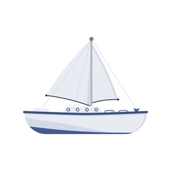 PNG, Sea ship. Set of flat yacht, boat, steamboat, ferry, fishing vessel, tugboat, pleasure boat, cruise ship. Sailboat isolated on white background. Ocean transport concept. Vector illustration