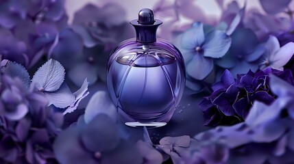 Obraz na płótnie Canvas Classic and Sophisticated Perfume Bottle Photography