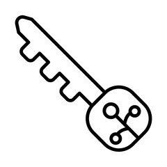 Key line icon