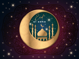 "Sacred Offering: Eid Al-Adha Design"