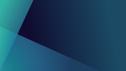 Blue azure and green mint abstract dark background presentation template	