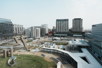 金沢駅前の風景