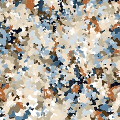 Digital Camouflage: Abstract digital camouflage patterns for a modern look