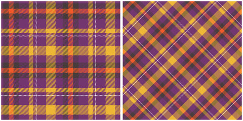 Tartan Seamless Pattern. Abstract Check Plaid Pattern Seamless Tartan Illustration Vector Set for Scarf, Blanket, Other Modern Spring Summer Autumn Winter Holiday Fabric Print.