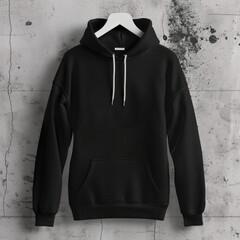 Black hoodie 