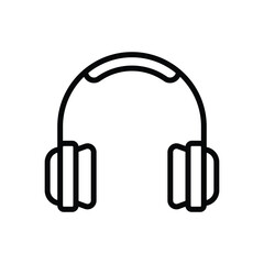 Headphone vector icon