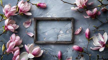 Celebrate Mother s Day with a charming display featuring a photo frame surrounded by stunning...