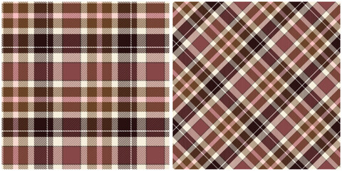 Plaids Pattern Seamless. Traditional Scottish Checkered Background. Traditional Scottish Woven Fabric. Lumberjack Shirt Flannel Textile. Pattern Tile Swatch Included.