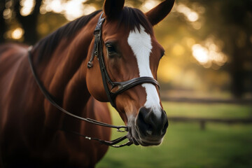 Obraz premium Horse love human relationships mane devotion passion nature smell friendship pony neck herd february 14