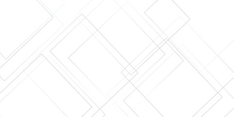 White color technology concept geometric line vector background. Abstract white and gray background design white transparent material in triangle and squares shapes. 