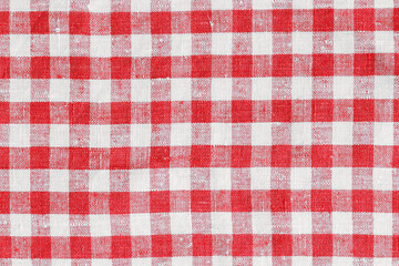 Print Scottish Square Cloth. Gingham Pattern Tartan Checked Plaids. Pastel Backgrounds For Tablecloths, Dresses, Skirts, Napkins, Textile Design. Breakfast Natural Linen Country Plaid Tartan Kitchen